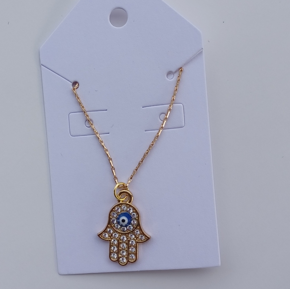 Hamsa necklace